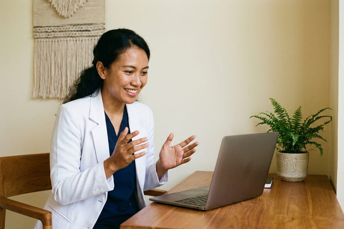 Meet a real doctor on video